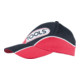 KS Tools Cappello - rosso/nero, regolabile-1