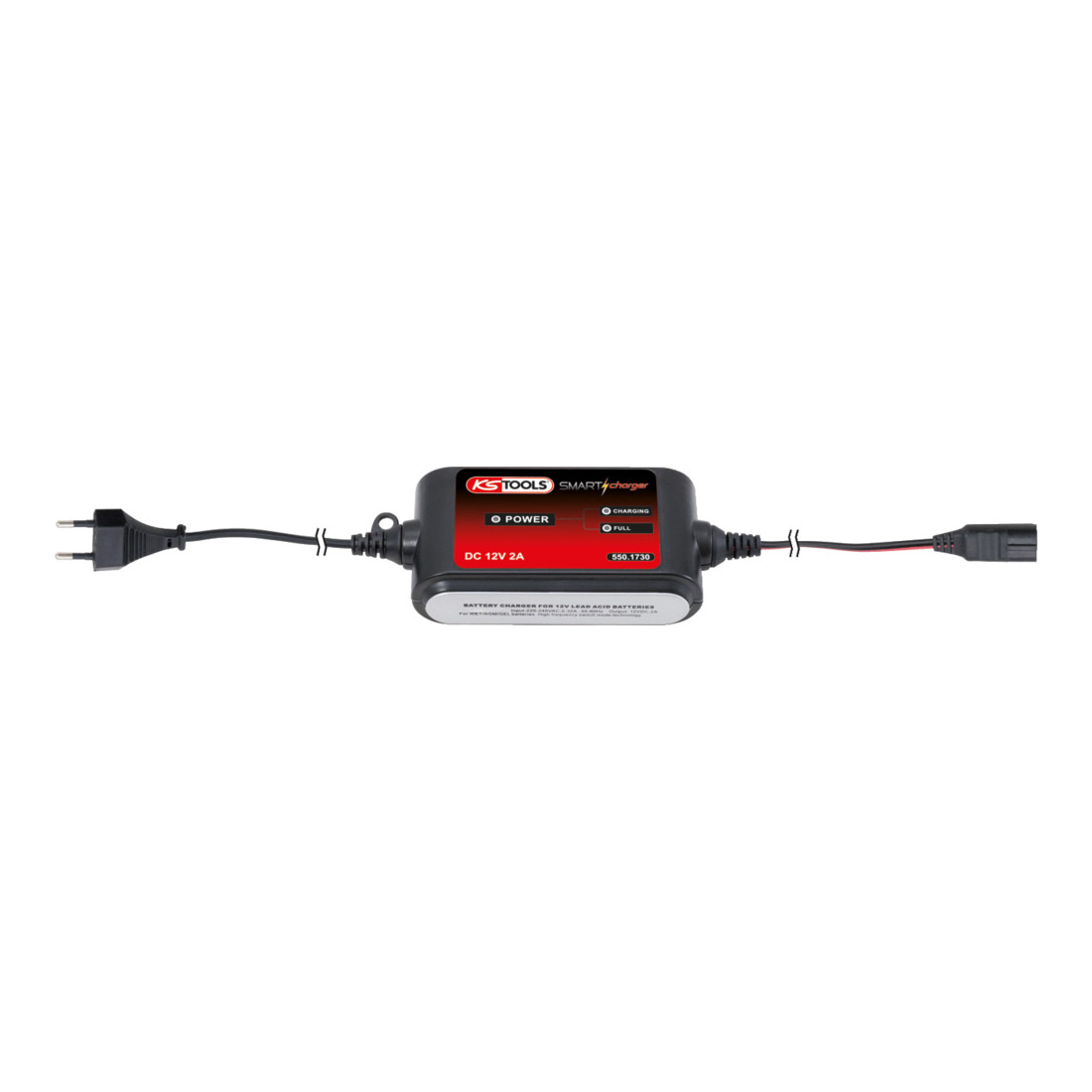 KS Tools Caricabatterie ad alta frequenza 12V SMARTcharger 2A