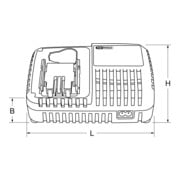 KS Tools Caricatore rapido universale, per 10,8 V-5