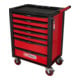 KS Tools Carrello da officina RACINGline Nero/Rosso con 7 cassetti-2