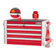 KS Tools Carrello da officina ULTIMATEline, rosso/argento-1