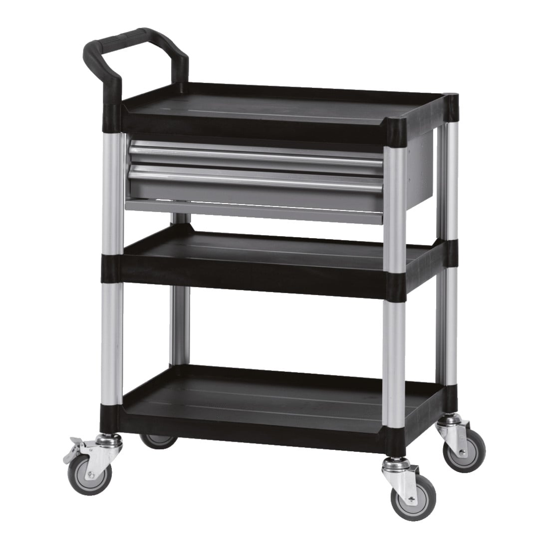 KS Tools Carrello di servizio per officina con 2 cassetti