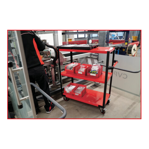 KS Tools Carrello di servizio per officina, H1050xL978xP488mm