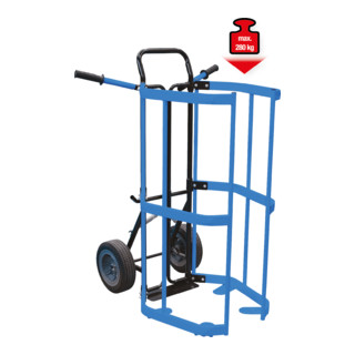 KS Tools Carrello per ruote e barili, 280 kg