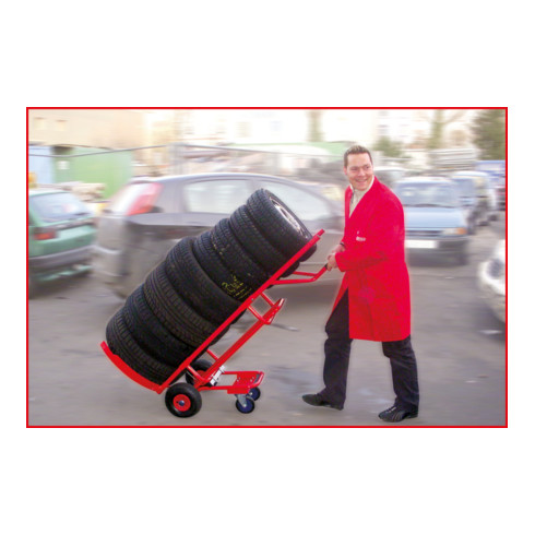 KS Tools Carrello professionale per pneumatici, carico massimo 150 kg