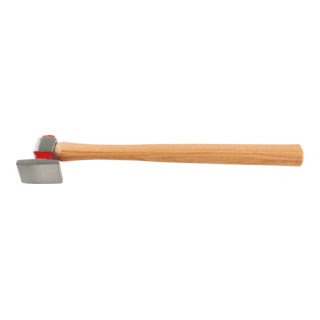 KS Tools carrosserie standaard hamer, licht gebogen, 30x45mm