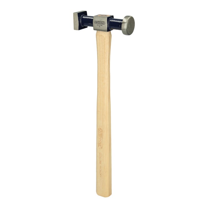 KS Tools carrosserie standaard hamer, rond/vierkant, 325mm