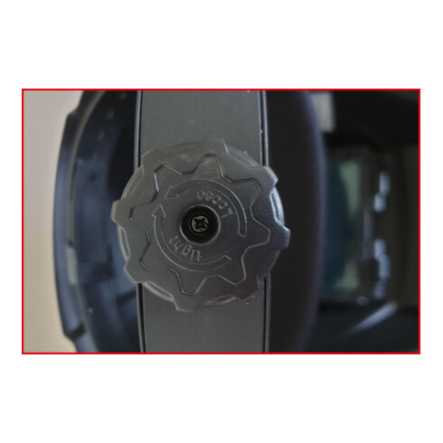 KS Tools Casco di protezione automatico per saldatori, modello Flame