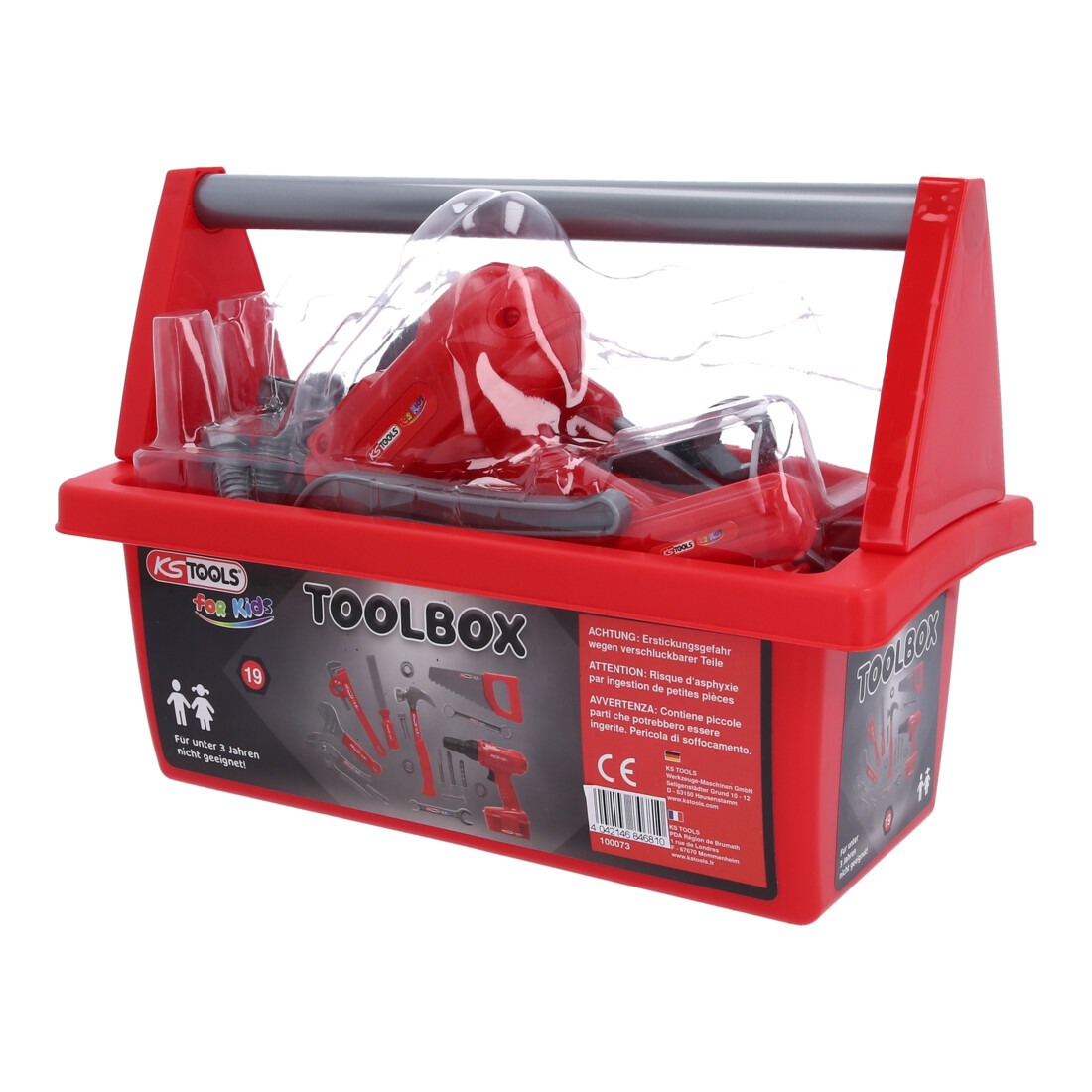 KS Tools Cassetta degli attrezzi per bambini