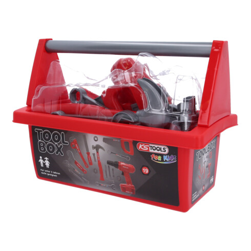 KS Tools Cassetta degli attrezzi per bambini
