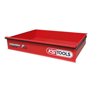 KS Tools Cassetto con logo e guida a sfere per carrello da officina P30, 785x568x145mm