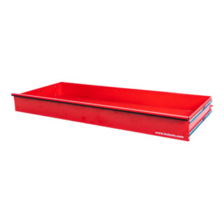 KS Tools Cassetto con logo sito web e guida a sfere per carrello da officina P40, 1429x568x145mm