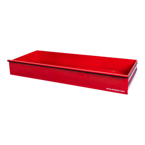 KS Tools Cassetto con logo sito web e guida a sfere per carrello da officina P45, 1429x568x180mm