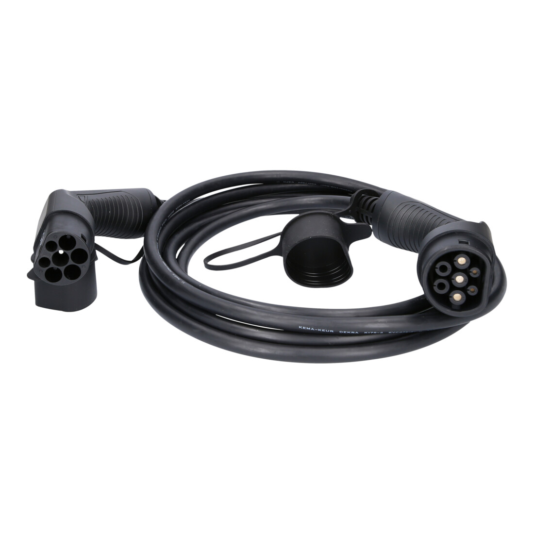 KS Tools Cavo di ricarica diritto efuturo, tipo 2 su connettore tipo 1, 1 fase, fino a 7,4kW, 32A, 230V, modalità 3,5m