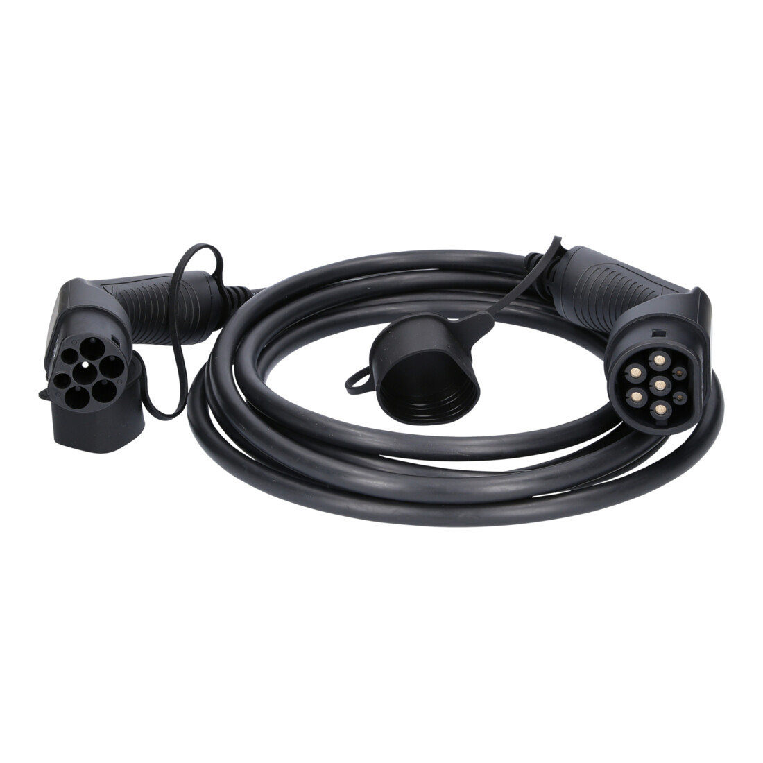 KS Tools Cavo di ricarica diritto efuturo, tipo 2 su connettore tipo 2, 3 fasi, fino a 11 kW, 16A, 400V, modalità 3,5m