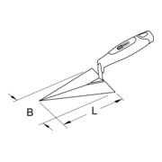 KS Tools Cazzuola BRONZEplus-3