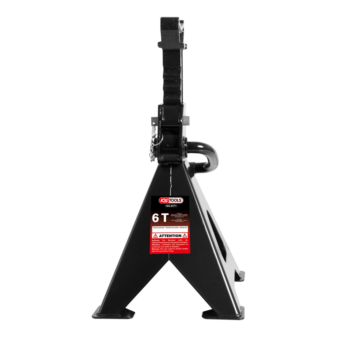 KS Tools Chandelles à crémaillère,paire, 6 t, par pair