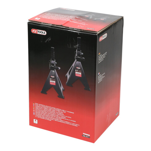 KS Tools Chandelles à crémaillère,paire, 6 t, par pair