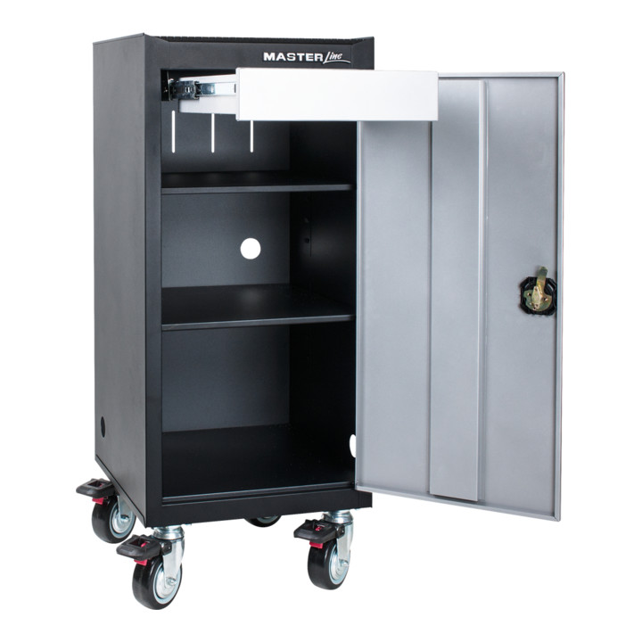 KS Tools Chariot de service pour bancs d'essai des émissions de fumées de gaz d'échappement / équipements de diagnostic, 1155x500x500mm