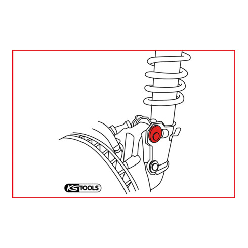 KS Tools Chiave 1/2" per regolazione della campanatura, 21mm