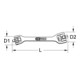 KS Tools Chiave 8in1 per servizio olio, 270mm-2