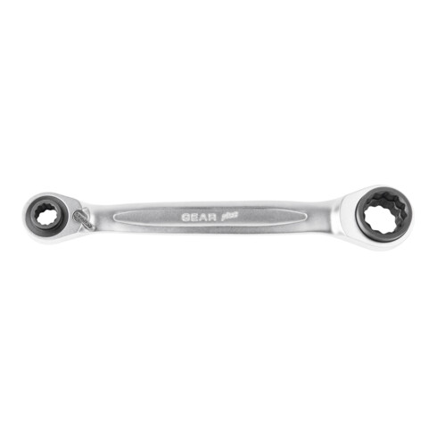 KS Tools Chiave a cricco doppia GEARplus 4in1 reversibile, 30x32x34x36mm