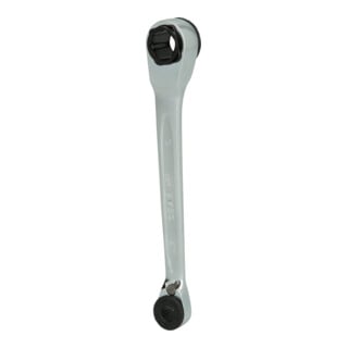 KS Tools Chiave a cricco GEARplus reversibile per bit, 1/4"x10mm