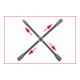 KS Tools Chiave a croce per bulloni ruote auto con snodo, 3/4"x24x27x32mm-4