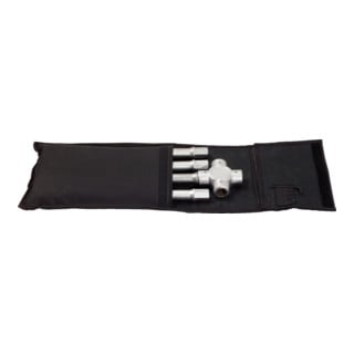 KS Tools Chiave a croce scomponibili per bulloni e ruote auto, 3/4"x24x27x32mm