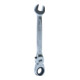 KS Tools Chiave combinata a cricchetto articolatoato KS Tools, con snodo (metrica)-2