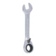 KS Tools Chiave a cricco ad anello KS Tools, extra corta, reversibile (metrica)-1