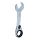 KS Tools Chiave a cricco ad anello KS Tools, extra corta, reversibile (metrica)-1