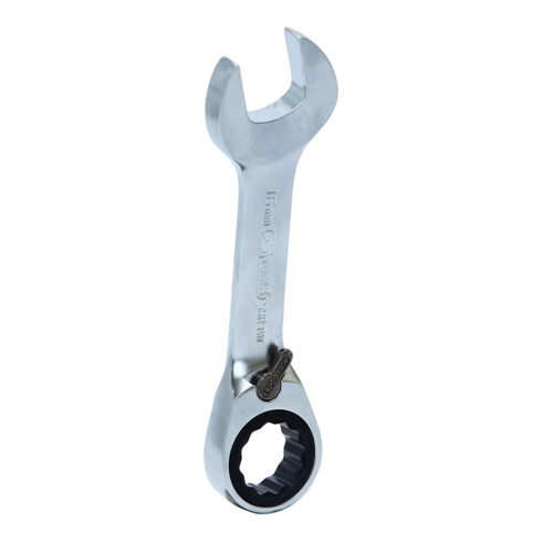 KS Tools Chiave a cricco ad anello KS Tools, extra corta, reversibile (metrica)