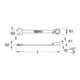 KS Tools Chiave a cricco ad anello reversibile (metrica)-4