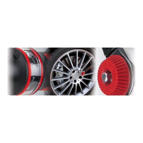 KS Tools Chiave dinamometrica 1/2"; ERGOTORQUE® precision 40-200 Nm con Quick-Lock, testa del cricchetto intercambiabile a manopola