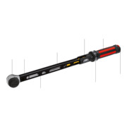KS Tools Chiave dinamometrica a cricchetto 1/4" ULTIMATEprecision, manopola, 1-25Nm-5