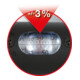 KS Tools Chiave dinamometrica di base ERGOTORQUE 1/2", con testa a cricco reversibile a manopola, 40-200Nm-4