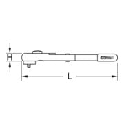 KS Tools Chiave dinamometrica isolata 3/8"-5