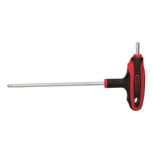 KS Tools Chiave maschio esagonale ERGOTORQUEplus piegata, a testa sferica, a T