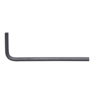 KS Tools Chiave maschio piegata esagonale, fosfatata, corta