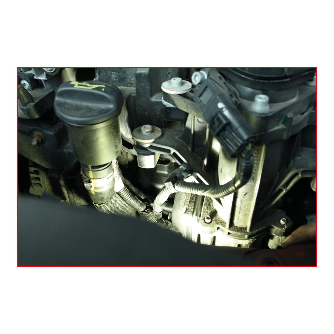 KS Tools Chiave per filtro olio 1/2" per motori diesel a doppio albero a camme, 27mm