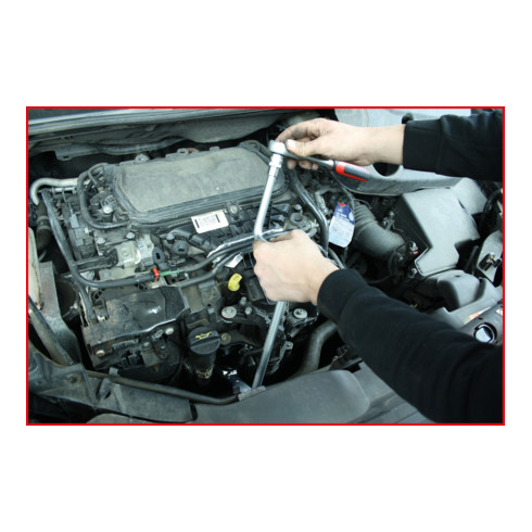 KS Tools Chiave per filtro olio 1/2" per motori diesel a doppio albero a camme, 27mm