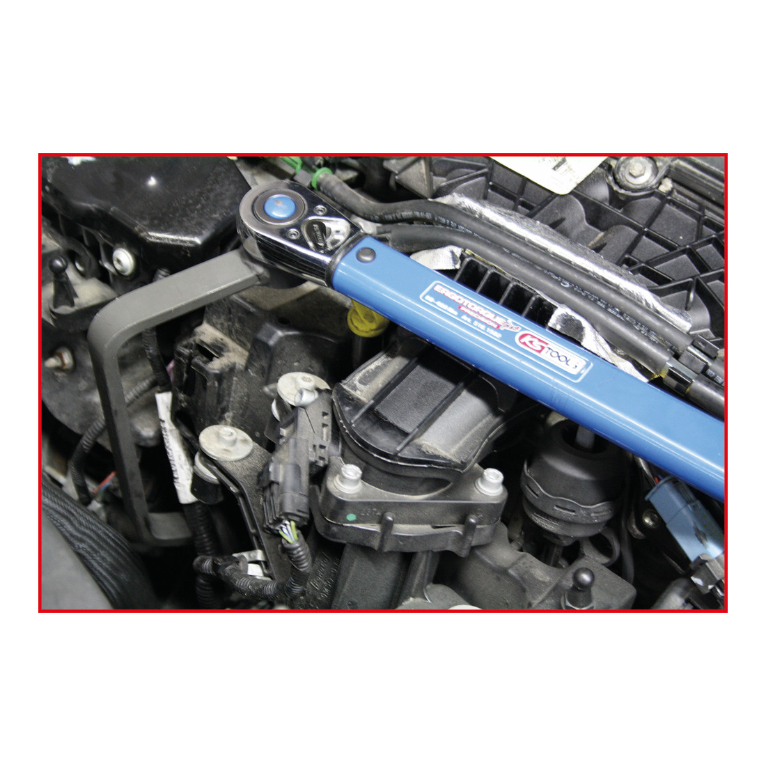 KS Tools Chiave per filtro olio  1/2" per motori diesel Ford, Jaguar, Citroën, Peugeot Duratorq-TDCi/HDI a doppio albero a camme
