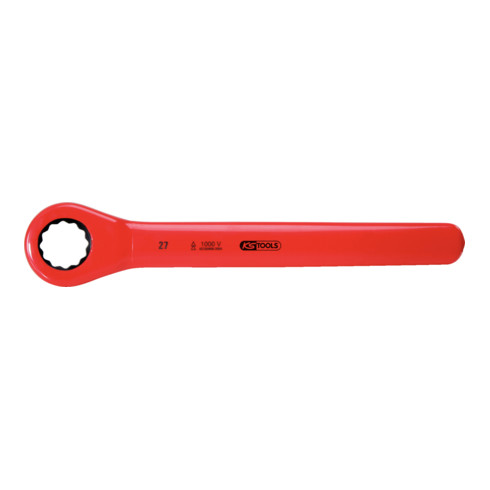 KS Tools Chiave poligonale a cricchetto con isolamento protettivo, 11/16"