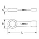 KS Tools Chiave poligonale a percussione, 2,3/16"-3