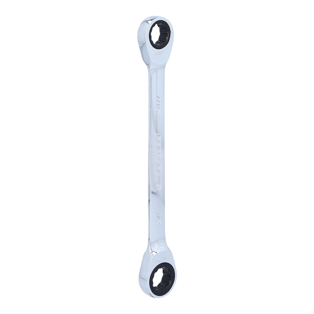 KS Tools Chiave poligonale doppia a cricco GEARplus, pollici