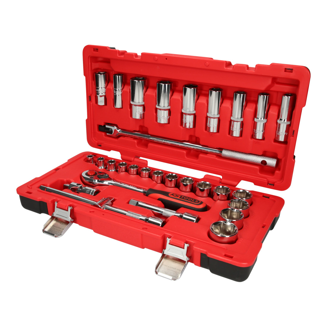 KS Tools Chiavi a bussola 1/2" CHROMEplus, 30pz.