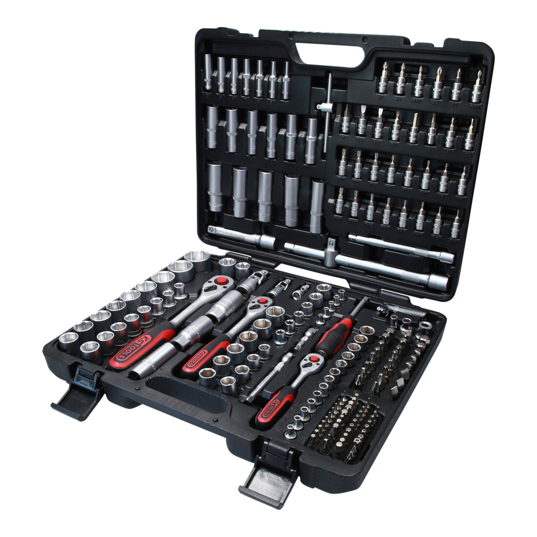 KS Tools Chiavi a bussola 1/4 " + 3/8 " + 1/2 ", 195pz.
