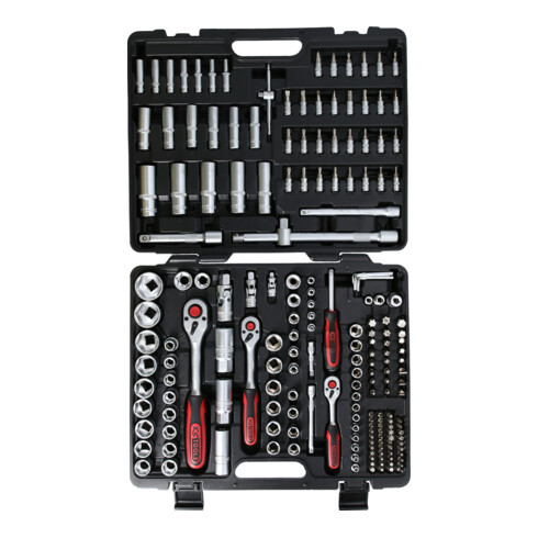 KS Tools Chiavi a bussola 1/4 " + 3/8 " + 1/2 ", 195pz.