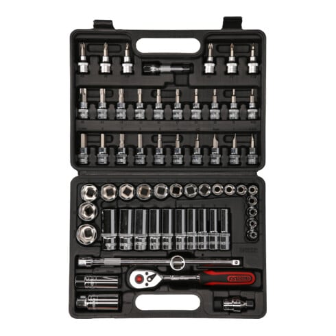 KS Tools Chiavi a bussola 3/8" CHROMEplus, 61pz.